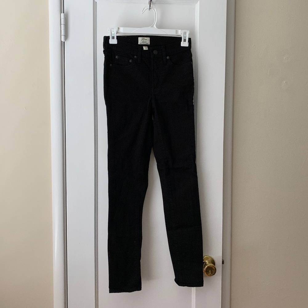 NWOT J.Crew Lookout High Rise Skinny size 25.